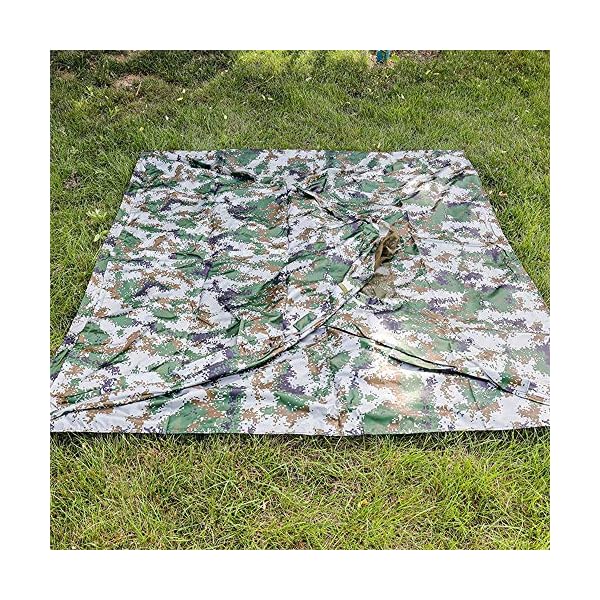 Yaunli Zelt Schnellöffnungs Camping-Zelt 3-4 Personen Double-Layer-zweitürig Dual-Use-Automatik Tarnzelt verdickte Zelt… – Bild 4