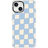 sallvmbek for iPhone 14 Case/iPhone 13 Case,Compatible with MagSafe,Cute Twist Checkered Print Pattern,[MIL-Grade Drop Tested] Magnetic Shockproof Protective TPU Bumper for iPhone 14/13 Women Girls