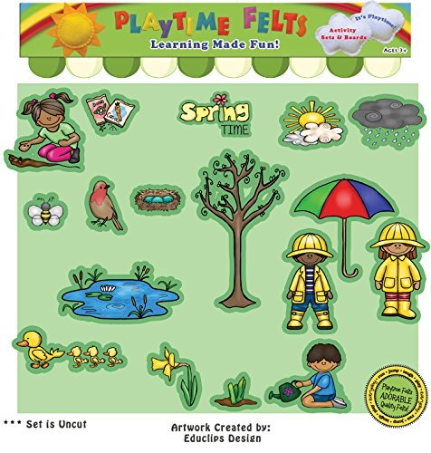 Spring Time Fun Things We Do Felt Board Set