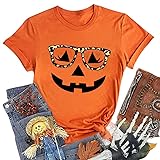 Halloween Costumes for Women Funny Pumpkin Printed