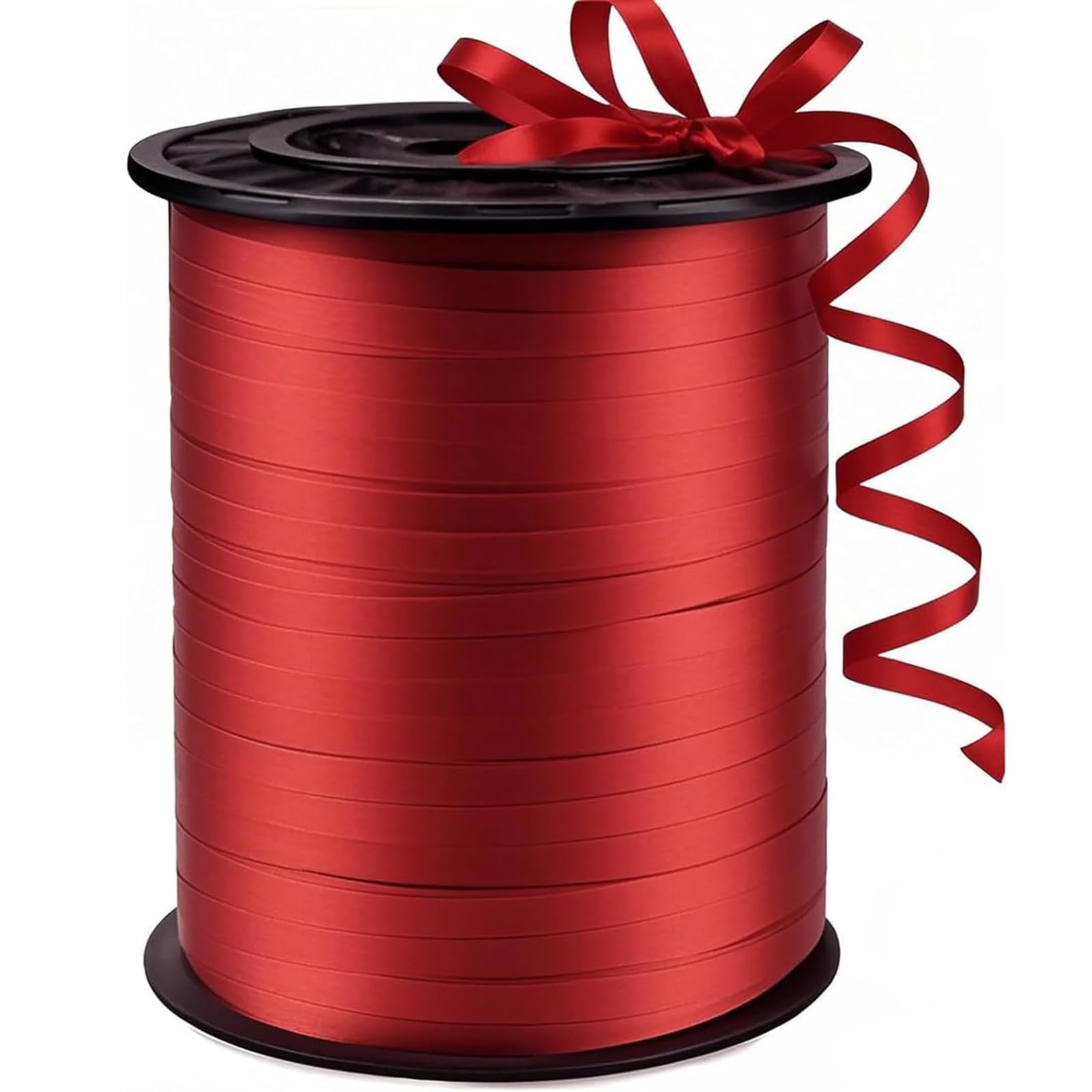 WFAUIBR 500 Yard Premium Red Curling Ribbon, 3/16