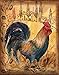 wallsthatspeak 2 Countryside Roosters Country Kitchen Art Prints Posters 8x10 Barnyard