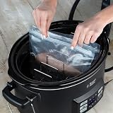 Russell Hobbs 25630 6.5L Slow Cooker & Sous Vide Water Bath, Black view 5