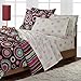 Loft Style Gypsy Hippie Chic Girls Comforter Set With 250Tc Sheets, Pink, Twin