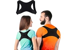 BDLLMDES Posture Corrector for Women & Men, Back Brace, Shoulder Brace, Back Brace for Lower Back Pain Women, Posture Corrector for Neck and Back Pain Relief, Adjustable Back Support, Back Brace for Posture