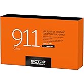Biotop Professional 911 Quinoa Hair Repair Oil - Heat Protectant + Deep Conditioning Hair Treatment - Hair Care Ampoules for Damage - Combats Frizzy Hair (0.37 fl oz/11 ml each, 6 Count)