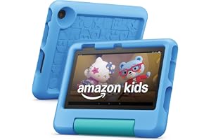 Amazon Fire 7 Kids tablet, ages 3-7. Top-selling 7" kids tablet on Amazon. Includes ad-free and exclusive content, easy paren