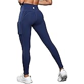 ICTIVE Women's Athletic Leggings High Waisted Workout Yoga Capris with Pockets Cropped Activewear Tight Fit Lightin Pants
