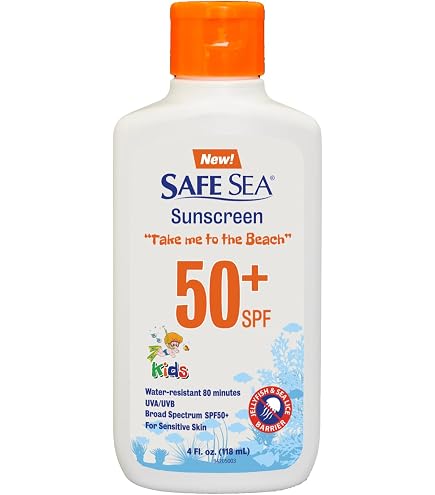 Amazon.com: SAFE SEA Jellyfish Sting-Blocking SPF 50+ Sunscreen
