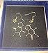 Caffeine Molecule Earrings, Happiness Neurotransmitter Earrings, Organic Chemistry Jewelry for Science Lovers and Science Major (E:silver earrings)