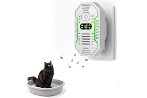 KindleTrove Plug in Air Purifier and Ionizer - Ozone Free Ionic Technology for Home, Filter-Free Pet Odor Eliminator for Litt