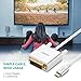 UGREEN USB C to DVI Cable Type C to DVI D 24+1 Video Adapter 1080P Thunderbolt 3 Compatible for Apple MacBook Pro Air 2017 iPad Pro 2018, Samsung S10 S9 S8 Plus Note 9 8, LG G5, ZenBook 3(3FT, White)