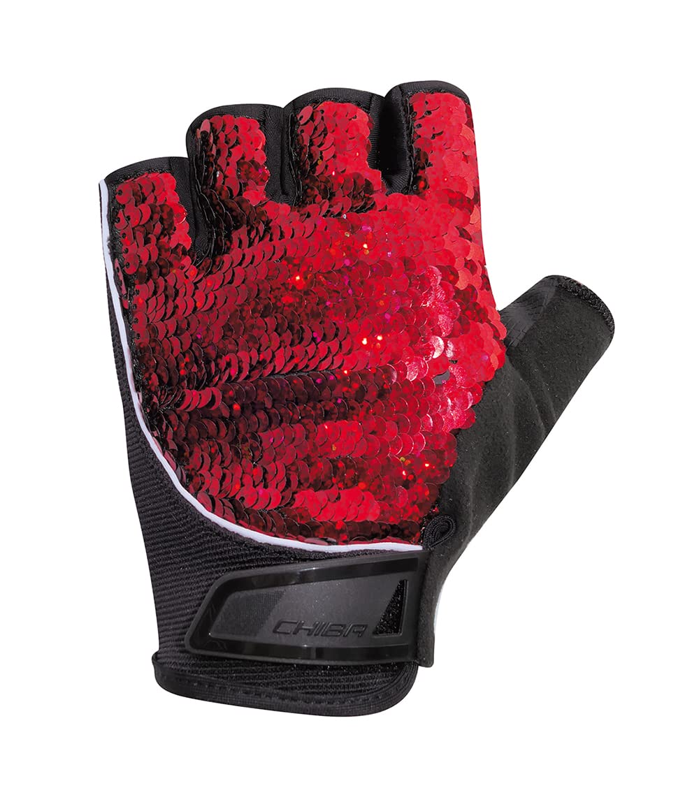 Chiba Unisex Adult Lady Glamour Glove - Gold, Medium