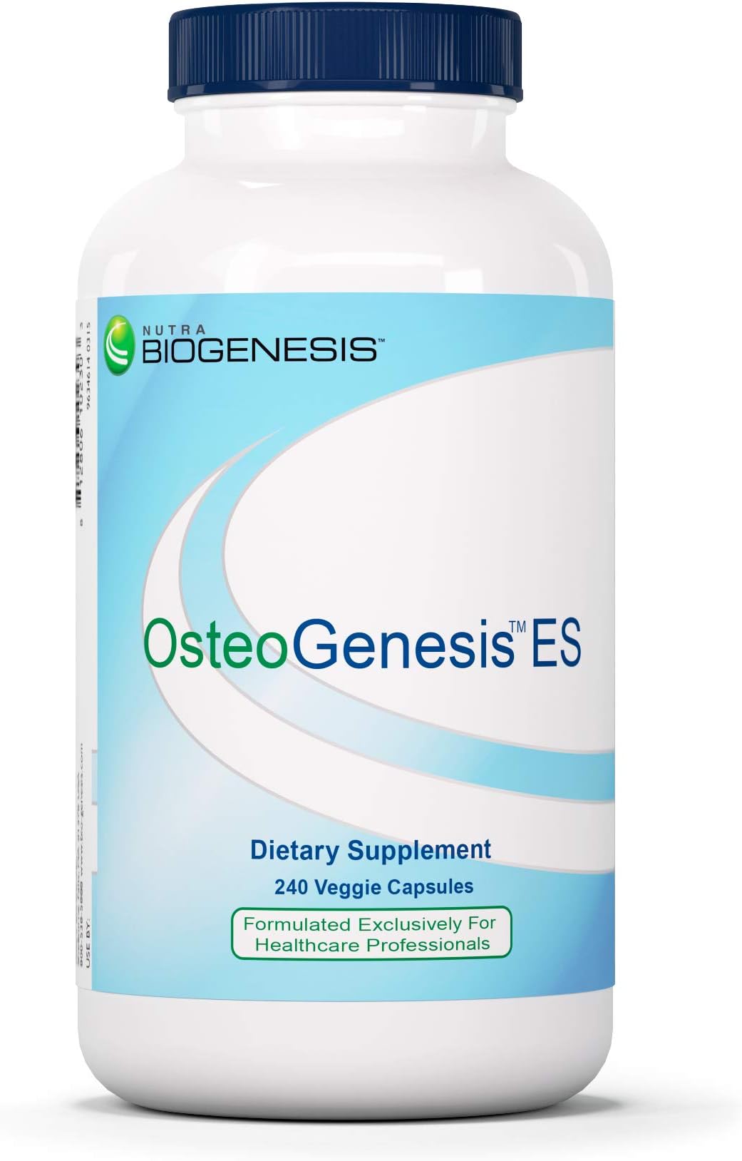 Nutra BioGenesisOsteogenesis - Bone Health Supplements for Women & Men, Vitamin D3 K2 & Calcium for Bone Density & Healing, Minerals Zinc, Magnesium & Boron - 240 Veggie Capsules