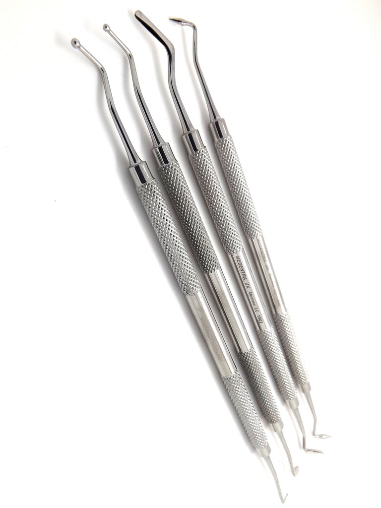 Dental Composite filling Instrument Composite Carvers Set of 4 Double