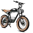 SAMEBIKE Peak 1800/3000W Electric Dirt Bike for Adults, 20" 4.0 Fat Tire Electric Electric Motorcycle for Adults with Speed 30/34 MPH Motor, Max Range 180 Miles, 48V 18/36AH Battery, SHIMAN0 7-Speed