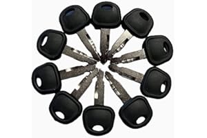 MOTTROL 10PK Key 44# 60022654 60266568 Fits For Sany Excavator,Bulldozers, Fraders, Loaders Key