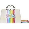 Loungefly Lisa Frank Rainbow Cloud Handle Crossbody Purse