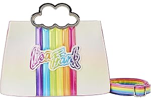 Loungefly Lisa Frank Rainbow Cloud Handle Crossbody Purse