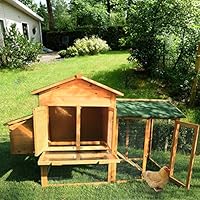 Amazon Com Yardeen Chicken Coop Large Wooden Bunny Rabbit Hutch