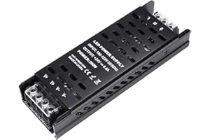 VOEWT 24V 100W Power Supply 100V-125V AC to 24V DC Converter,Quiet and Small LED Driver, Transformer Low Voltage Output for Strip Light,Lamp,Radio