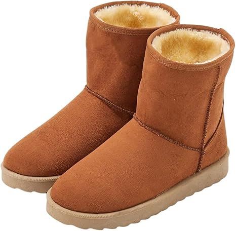 Amazon Co Jp Nissen ニッセン ムートン調ブーツ 服 ファッション小物