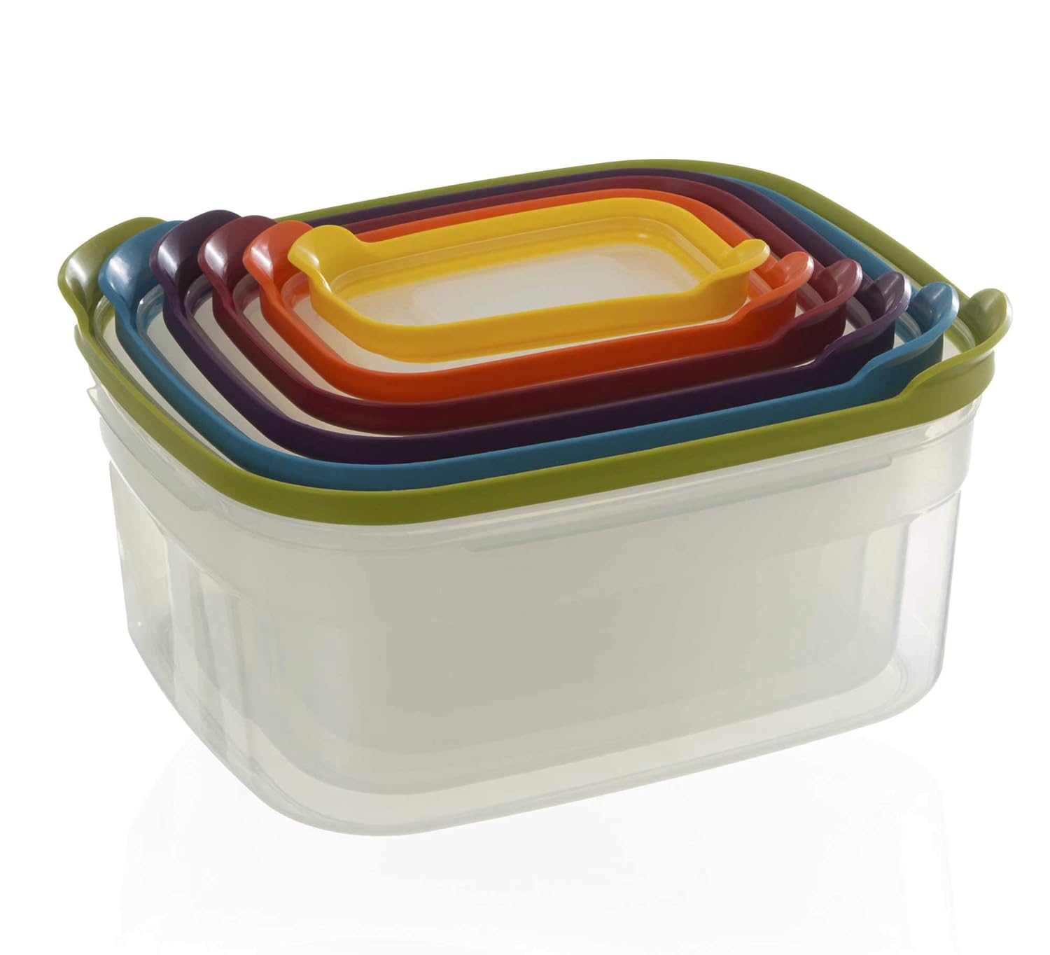 Joseph Joseph Plastic 6 Piece Nest Storage Set Amazon.co.uk Kitchen