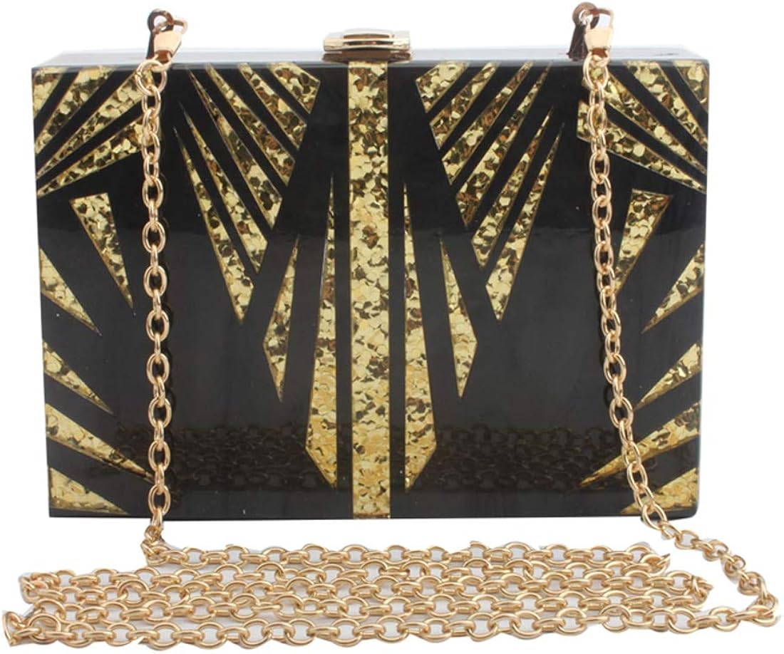 champagne evening bag