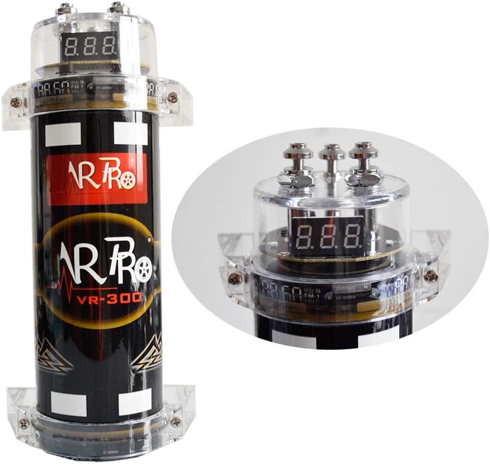 3-3 Farad Car Power Capacitor For Energy Storage To Enhance Bass Demand From Audio System (VR300)
