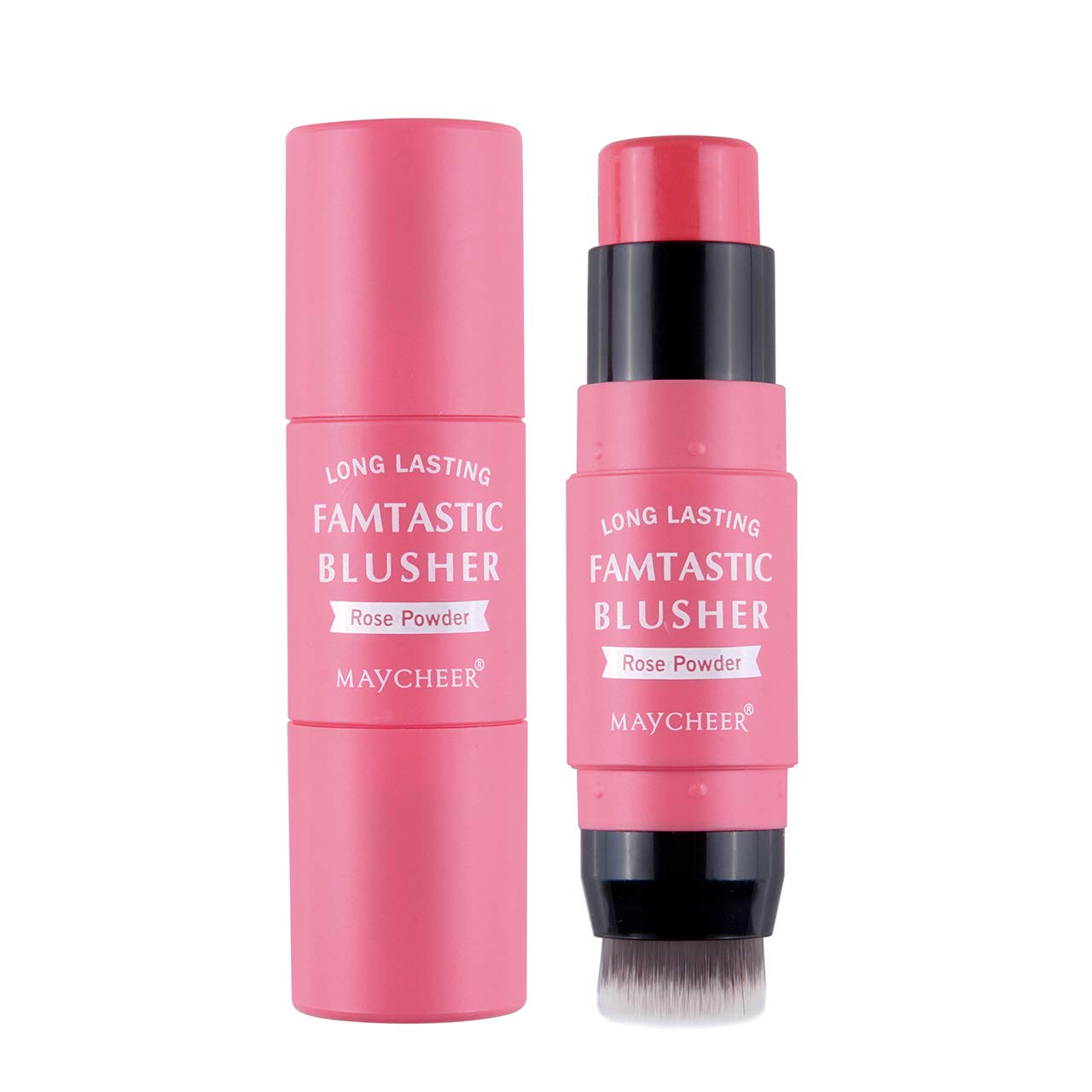 CCbeauty Double Ended Cream Blush Stick With Brush Bronzer