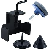 BOSFLAG 490-850-0005 Lawn Mower Blade Removal Tool with Mower Blade Blancer | lawn mower blade sharpener tool cub cadet blade removal tool 490-850-0005 blade removal tool lawn mower blade holder