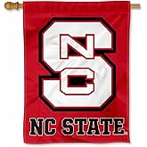 North Carolina State Wolfpack Red Double Sided House Banner Flag