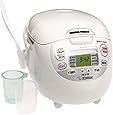 Zojirushi Neuro Fuzzy Rice Cooker, 5.5-Cup, Premium White