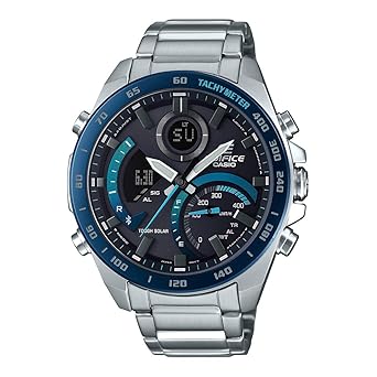 Analog-Digital Black Dial Men's Watch-ECB-900DB-1BDR (EX500)