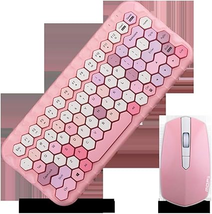Amazon 2 4g ワイヤレスキーボードとマウスセット 混色ガールフレンド ワイヤレスマウス 軽量 Bluetooth Ios Android Windows タブレット スマホ カラフル お洒落 かわいい 新型 レディース 生活防水 ピンク Gooven マウス 通販