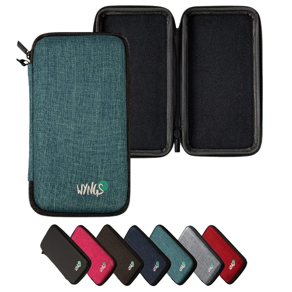 WYNGS Protective Case Turquoise compatible with Calculator TI-30 ECO RS
