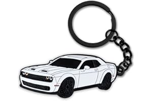glahorse For Dodge Challenger Hellcats Dakota Charger SRT Avenger Durango Keychain，For Dodge Challenger Accessories 2015-2022