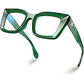 VISOONE Cat Eye Blue Light Blocking Glasses TR90 Anti-glare Women Calida