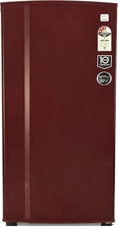 Godrej 196 L 3 Star Direct Cool Single Door Refrigerator(R D GD 1963EW 3.2 W Red, Wine Red)