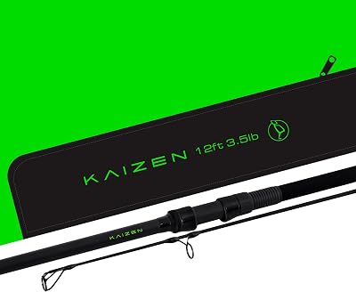 Korda Kaizen Green 12ft 3.5lb Carbon Fiber Rod Sea-Guide TDG Guides