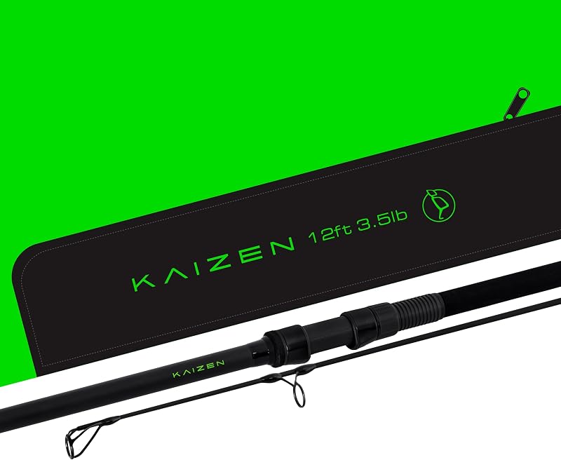Korda Kaizen Green 12ft 3.5lb Carbon Fiber Rod Sea-Guide TDG Guides