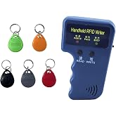 Tqsbeyah RFID Reader Writer Handheld 125KHz RFID Writer Duplicator | Smart ID Card Copier, Used for HID1326/1346 and AWID, Compatibility for T5577 or EM4305 , Only Supports 125Khz