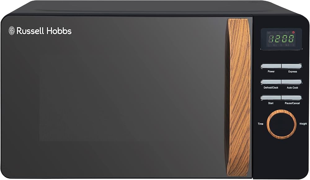 Russell Hobbs RHMD714B-N Scandi Black 17L Digital Microwave 700W