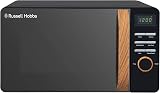 Russell Hobbs RHMD714B-N Scandi Black 17L Digital Microwave 700W