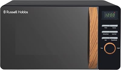 Russell Hobbs RHMD714B-N Scandi Black 17L Digital Microwave 700W