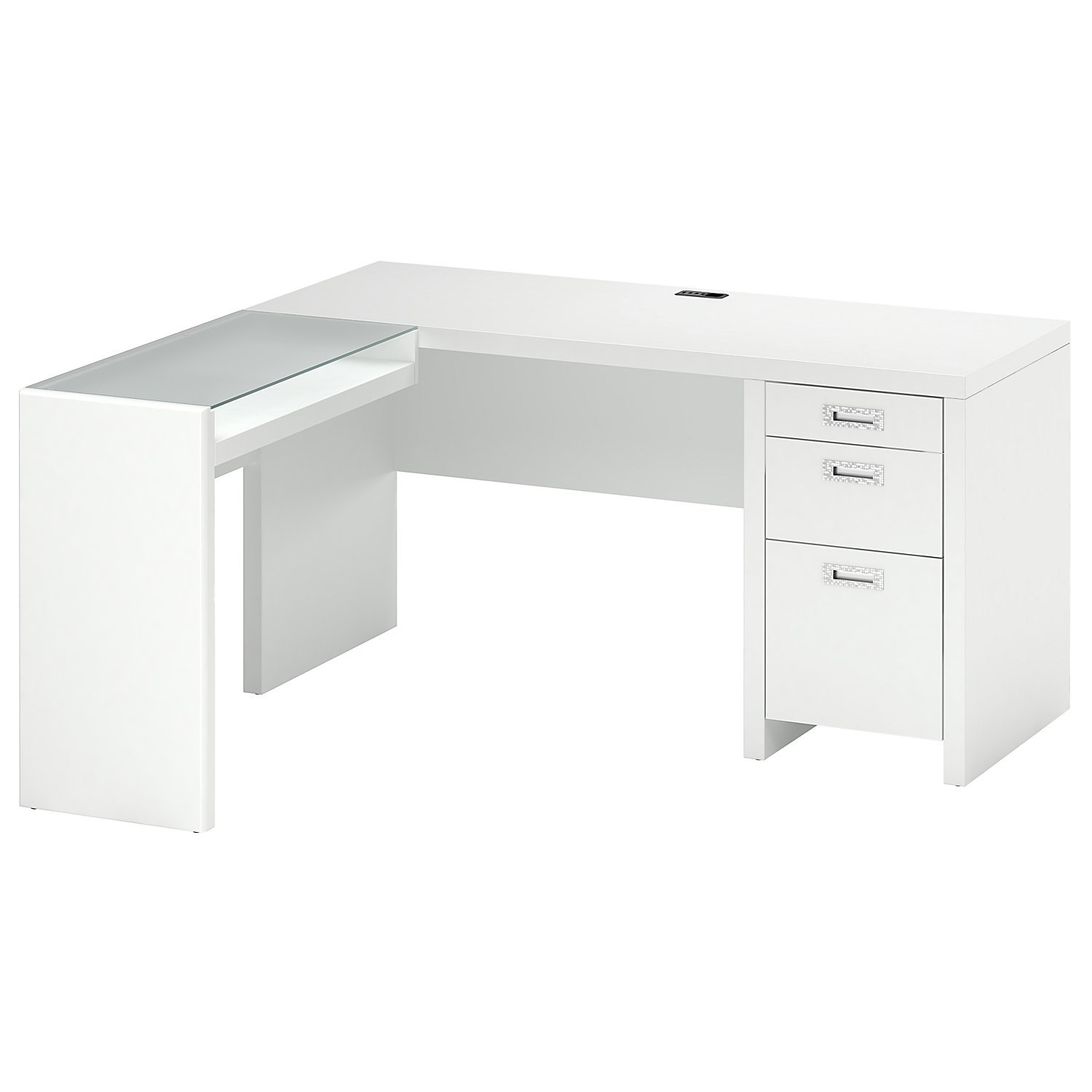 Bush Furniture Kathy Ireland Office LShaped Desk with