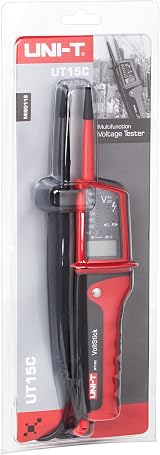 UNI-T UT15C Waterproof Voltage Tester Electronic Tester MIE0116 LCD view 5