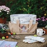 Wrendale Designs A Dog's Life Garden Tool Bag with Blooming Love Pocket view 2