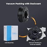 Creality PLA Filament 1.75mm 2x1kg Black Cardboard Spool 0.03mm view 6