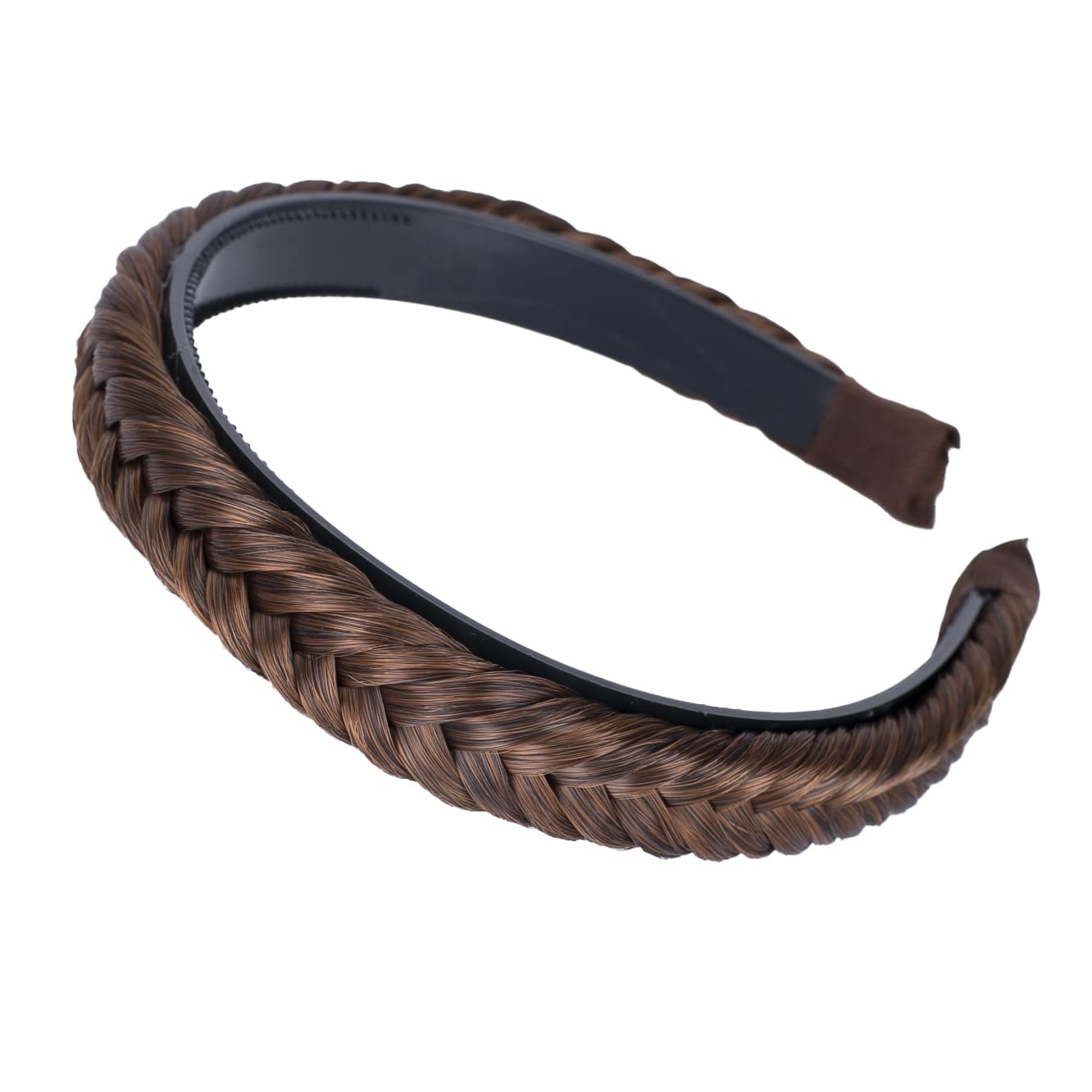 CAISHA Headband Ponytail Braided Hair piece Hair band Hair Accessories Brown Mix HHR6 — image 1